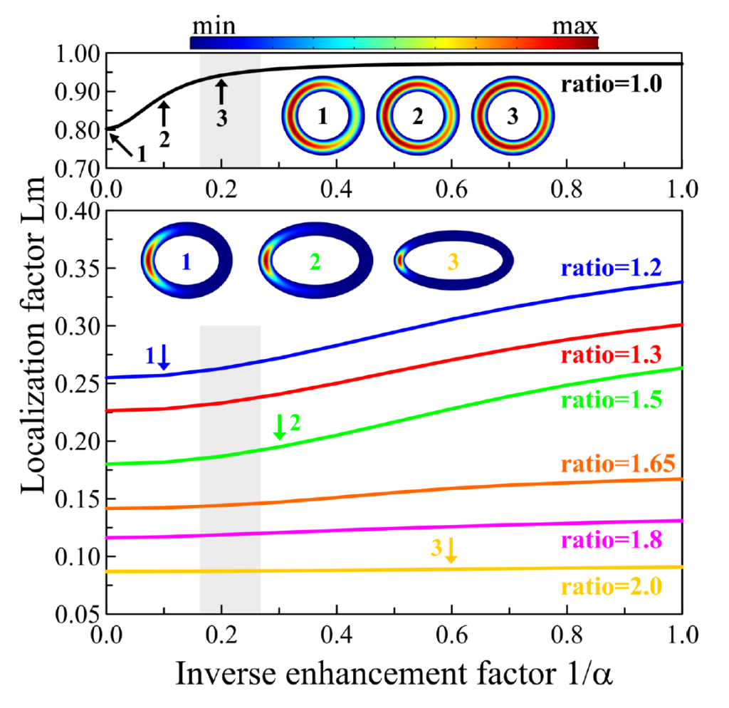 Lasing on nonlinear localized waves in curved geometry – Website of ...